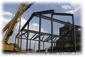 Structural Steel Addition to St. Patrick's Church