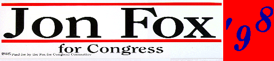 Fox for Congress '98