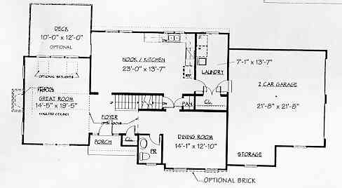 1st floor plan