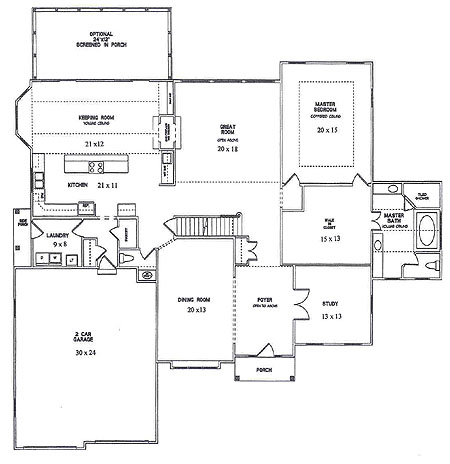 first floor plan